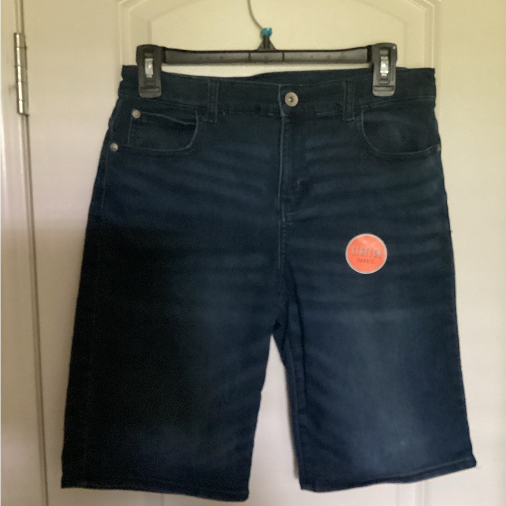 New Size 14 Blue Wash shorts